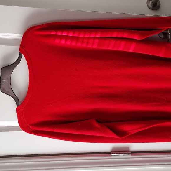 jms long sleeve red sweater 4x(26w-28w) - Picture 8 of 10
